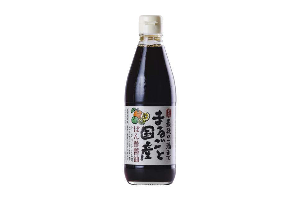 まるごと国産ぽん酢醤油 | 家庭用商品 | 商品情報 | マンネン酢